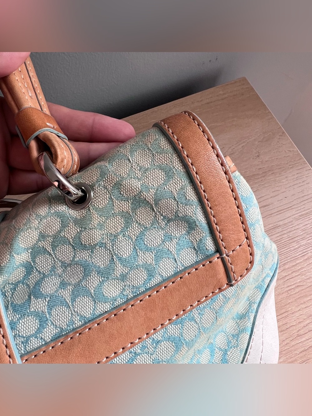 2003 Vintage Coach Jacquard Medium Soho Bag - Picture 4 of 8